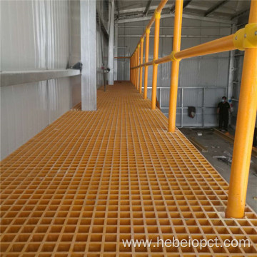 fiberglass FRP ladder handrail with all dimensions platform